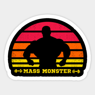 Mass Monster Bodybuilding Sticker